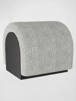 Arteriors Bucek Stool In Gray