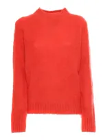 Aspesi Woman Sweater In Orange