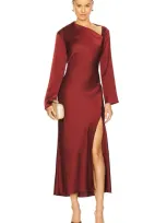 Astr Catriona Dress In Mulberry