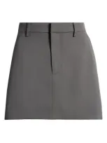 Astr The Label A-line Miniskirt In Charcoal