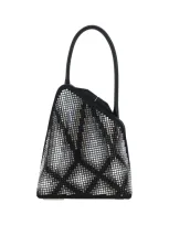 Attico Sunset Handbag In Black