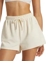 Billabong Cally Drawstring Shorts In White Cap