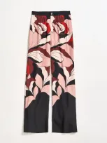 Billy Reid Winter Rose Lounge Pant In Red/black