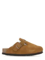 Birkenstock Boston Slipper In Brown