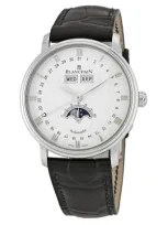 Blancpain Quantieme Complet Automatic White Dial Men's Watch 6263-1127-55b In Black / White