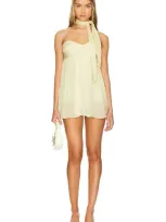 Buci Powder Puff Dress In Neutral