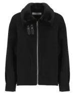 Bully Wool Jacket In Black