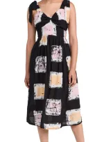 Busayo Debo Dress Black Print