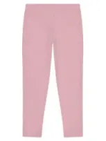 Busy Bees Babies'  Leggings Light Pink Ribbed Knit