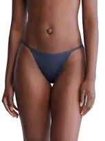 Calvin Klein Ideal Micro String Bikini In Speakeasy