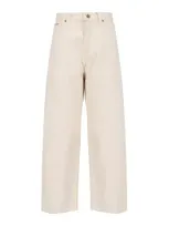 Calvin Klein Palazzo Jeans In White