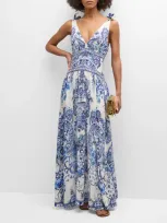 Camilla Glaze And Graze Linen And Silk Maxi Dress