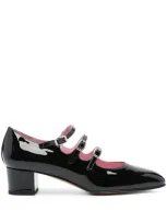 Carel Paris Patent Leather Pumps In Black