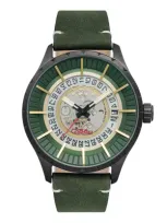 Cccp Men's Vlasov 45mm Automatic Watch In Green