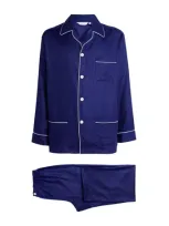 Derek Rose Classic Pyjama Set In Blue