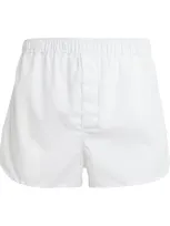 Derek Rose Savoy Modern Boxer Shorts In White