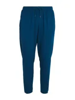 Derek Rose Stretch-modal Basel Lounge Trousers In Blue