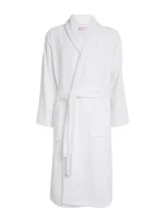 Derek Rose Towelling Robe In White