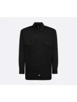 Dickies Work Longsleeve Shirt In Black