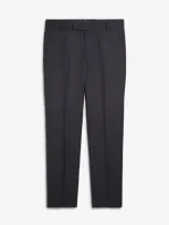 Dunhill Belgravia Super 150 Wool Trousers In Grey