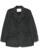 Dunst Wool Blazer Jacket In Black