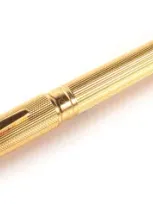 Dupont Writing Penne S-t- Dupont Mod. 485201 In Gold