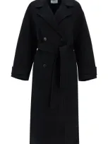 Dynamis Studio Cappotto Doppiopetto Savile In Black