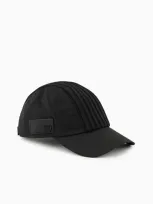 Ea7 7.0 Cotton Baseball Cap In Black