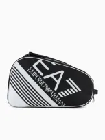 Ea7 Backpack With Padel Racket Pockets In Black