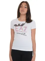 Ea7 T-shirt In White