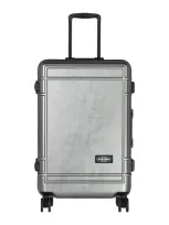 Eastpak Resistr Case M In Brushed Metal