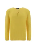 Fendi Knitwear In Yellow