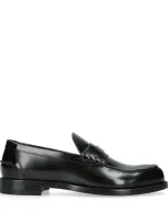 Givenchy Leather Mr. G Loafers In Black