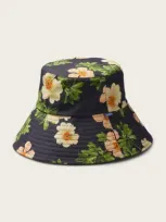 Hemlock Bali Wide Brim Bucket Hat In Floral