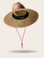 Hemlock Bare Straw Lifeguard Hat In Neutral