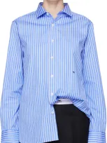 Hommegirls Blue Classic Stripe Shirt