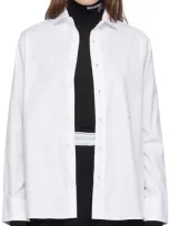 Hommegirls White Classic Shirt