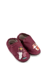 Hopfrög Kids'  Jack Rabbit Barefoot Bootie In Magenta