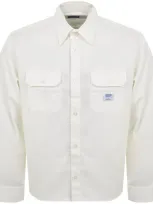 Hugo Blue Ekynone Long Sleeve Shirt White