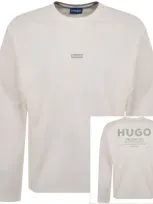 Hugo Blue Nichaboso T Shirt White