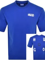 Hugo Blue Nimayliti T Shirt Blue