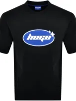 Hugo Blue Nugoclean T Shirt Black