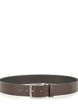 Hugo Boss Belt In Brown