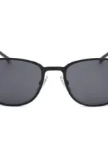 Hugo Boss Boss  Oval Frame Sunglasses In Black