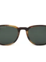 Hugo Boss Boss  Oval Frame Sunglasses In Gold