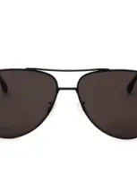 Hugo Boss Boss  Pilot Frame Sunglasses In Black