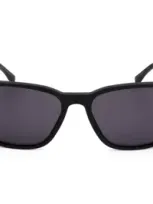 Hugo Boss Boss  Rectangle Frame Sunglasses In Black