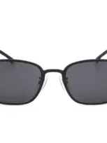 Hugo Boss Boss  Rectangular Frame Sunglasses In Black