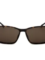 Hugo Boss Boss  Rectangular Frame Sunglasses In Black