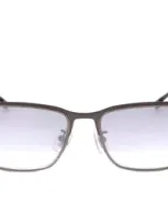 Hugo Boss Boss  Rectangular Frame Sunglasses In Gray